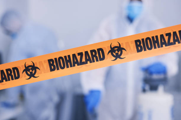 Professional Blood Cleanup technician working in Otsego, MI
